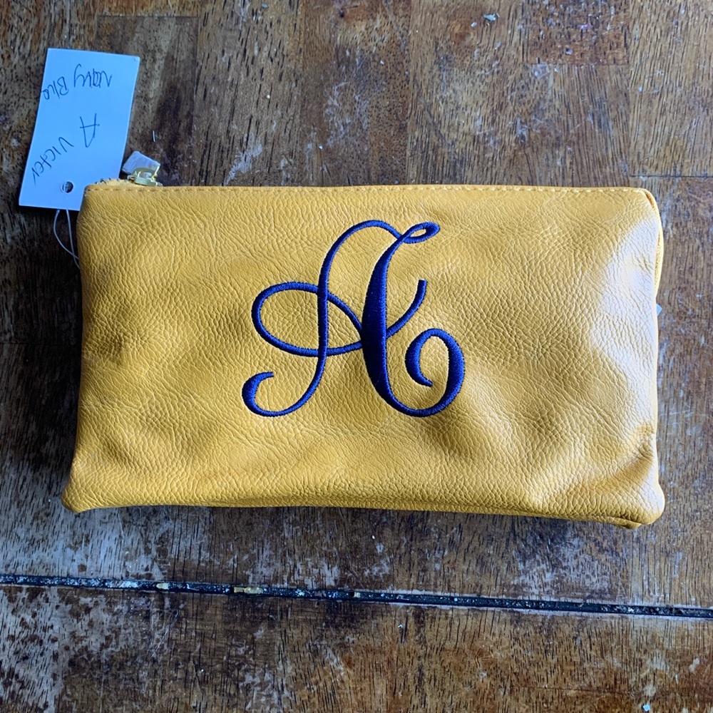 Yellow Women’s Leather Clutch Wallet Zipper Purse Card Holder Phone Handbag “A”